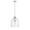 Z-Lite Pearson 1 Light Pendant, Polished Nickel And Clear Seedy 817-12PN - alternate 4